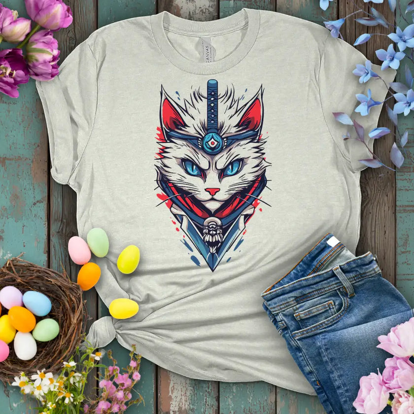 Anime Cat Warrior Tee