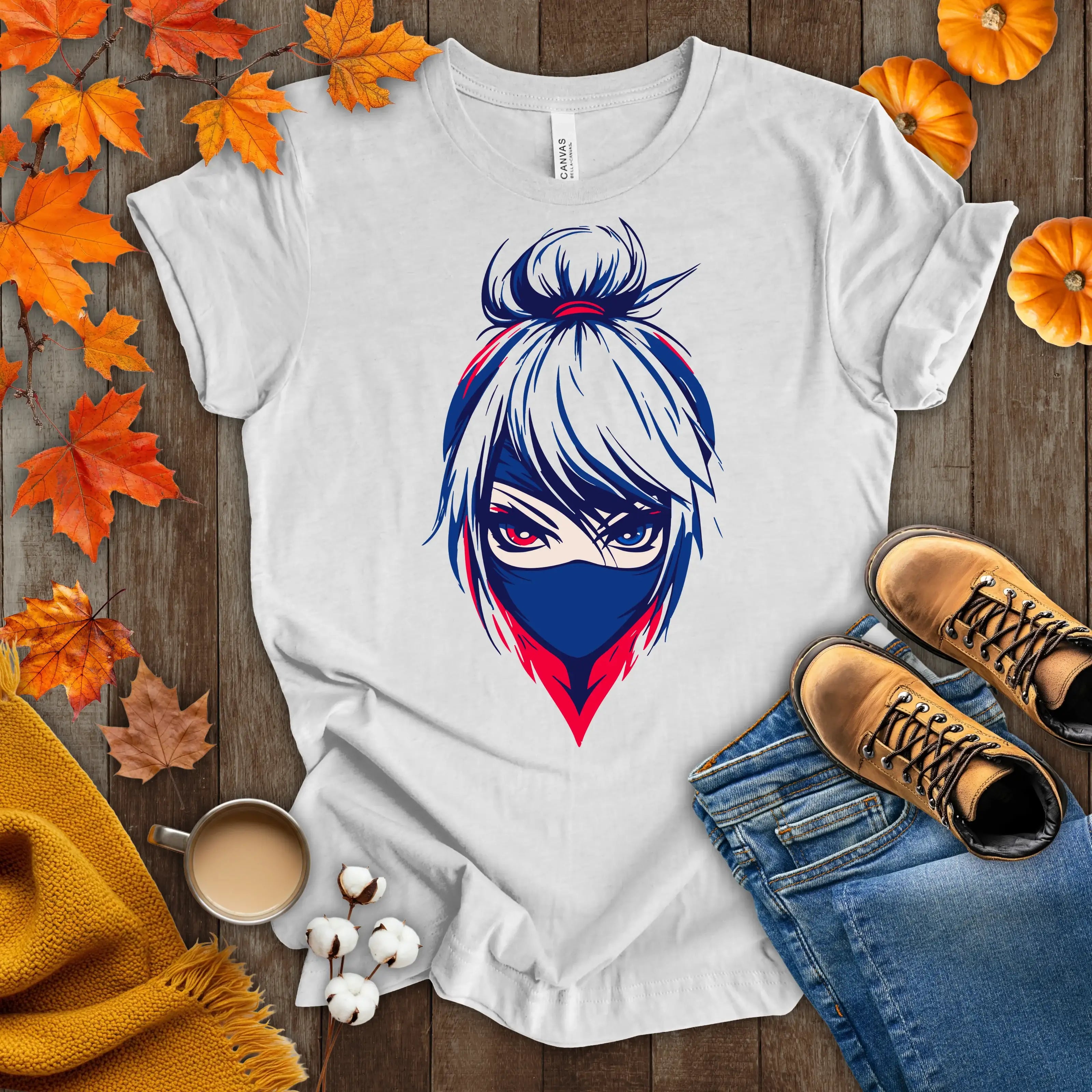 Sparkle Eyes Anime Girl T-shirt