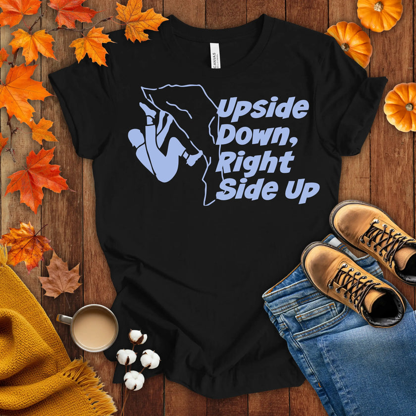 upside down right side up t-shirt