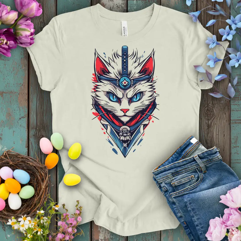 Anime Cat Warrior Tee