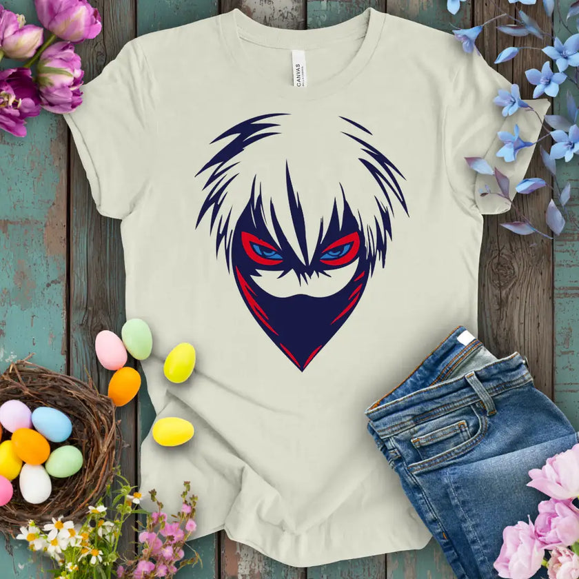 Cyber Ninja Anime Graphic Tee
