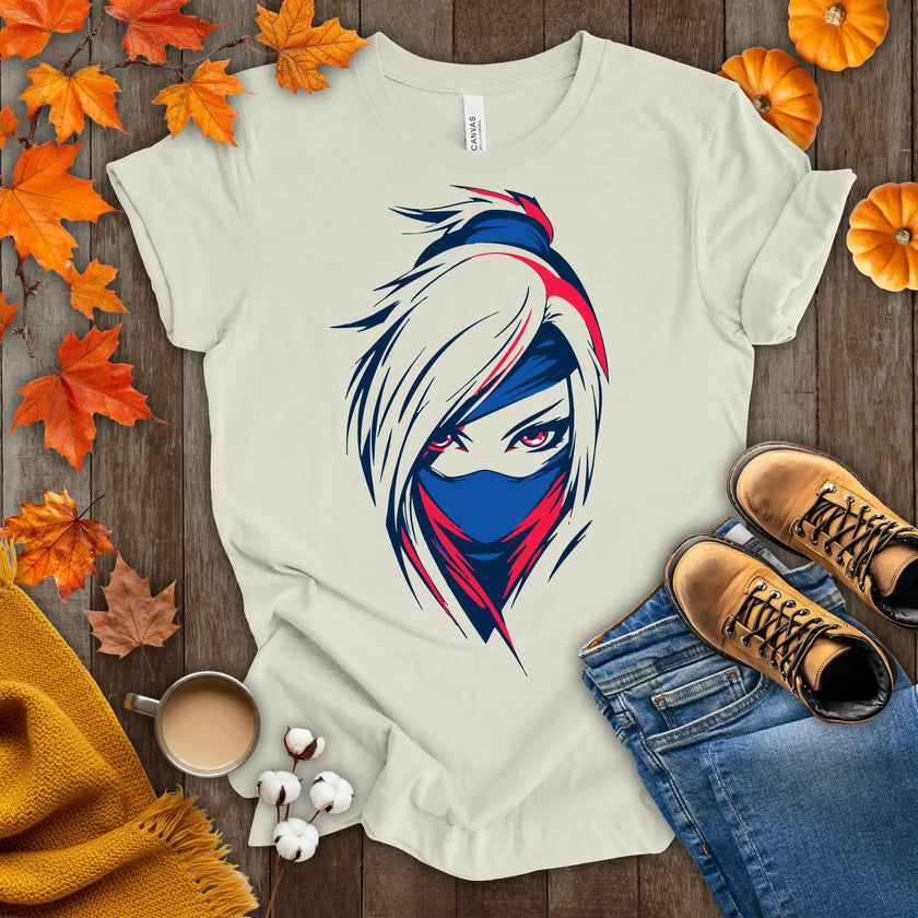 Pretty Anime Girl Graphic Tee