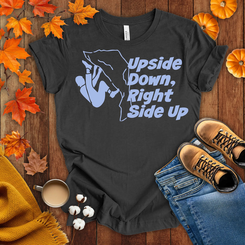 upside down right side up t-shirt