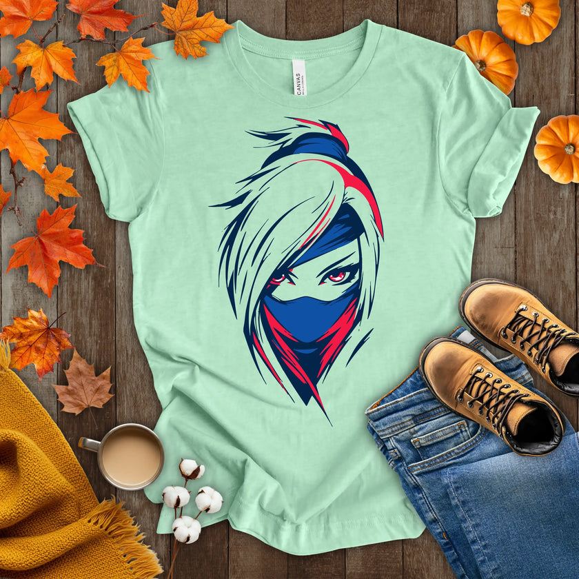 Pretty Anime Girl Graphic Tee