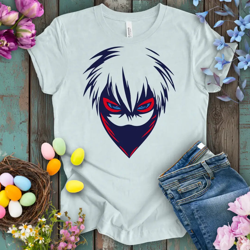 Cyber Ninja Anime Graphic Tee
