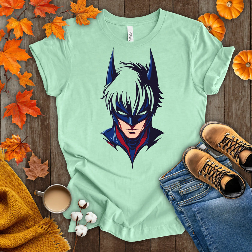 Anime Comic Batman Logo T-shirt