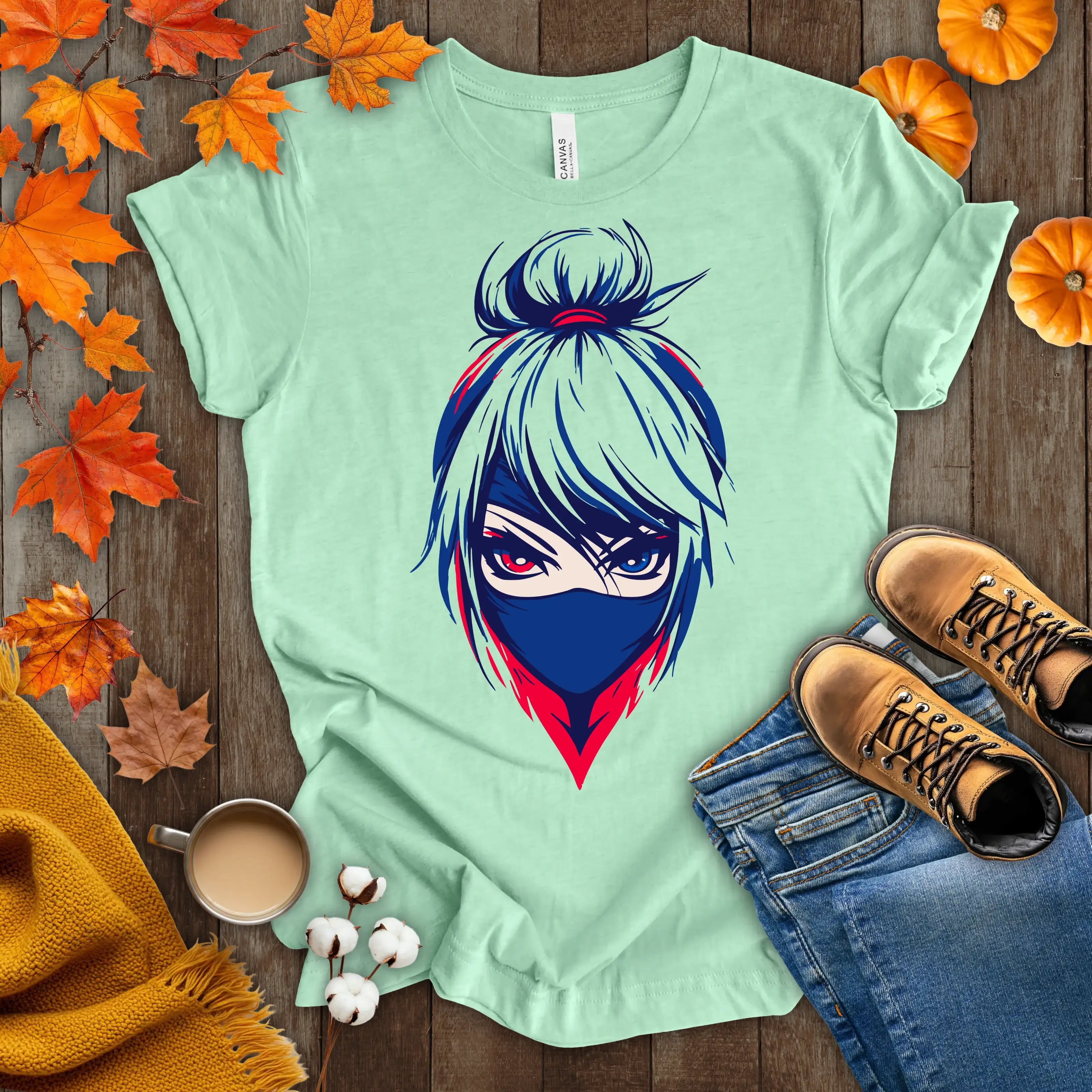 Sparkle Eyes Anime Girl T-shirt