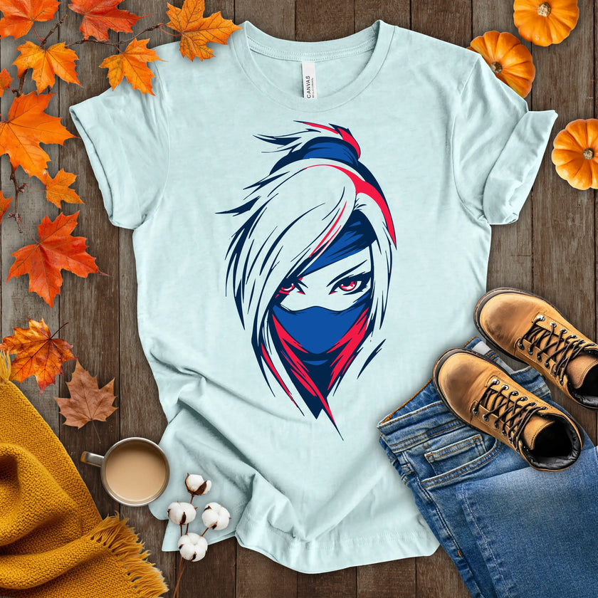 Pretty Anime Girl Graphic Tee