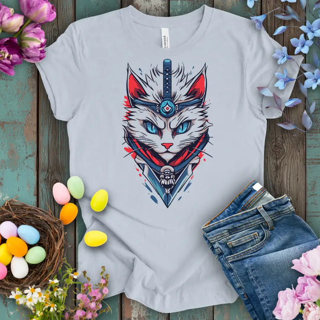 Anime Cat Warrior Tee