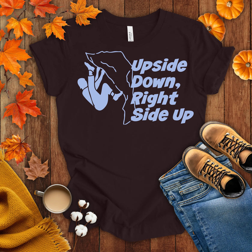 upside down right side up t-shirt