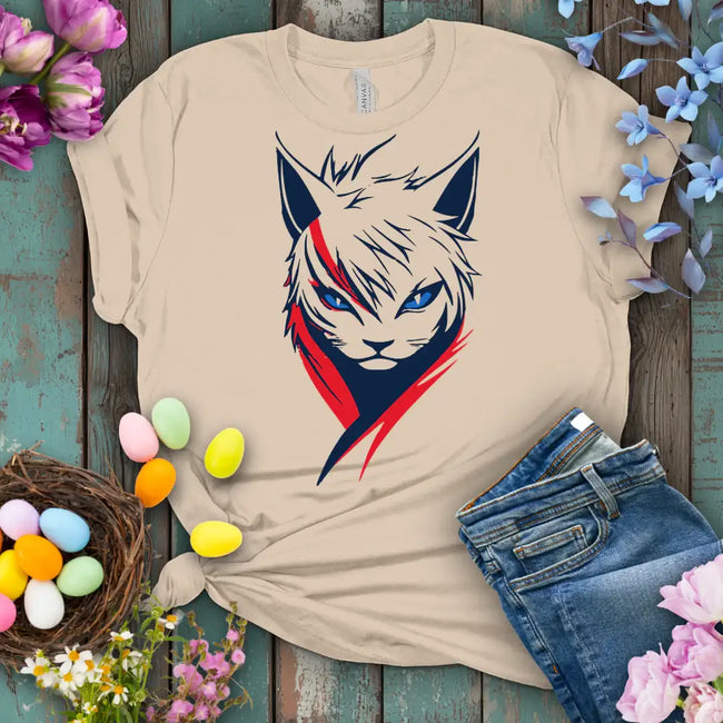 Kawaii Cat Star Tee