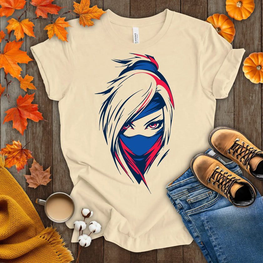 Pretty Anime Girl Graphic Tee