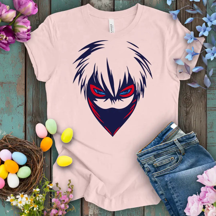 Cyber Ninja Anime Graphic Tee
