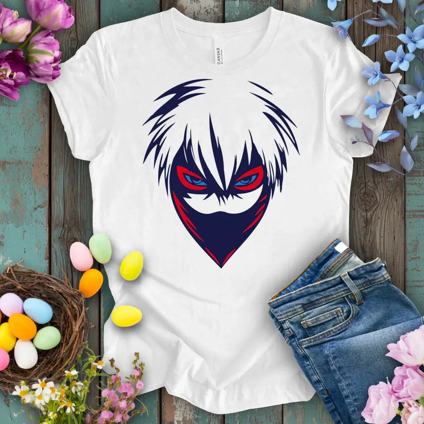 Cyber Ninja Anime Graphic Tee