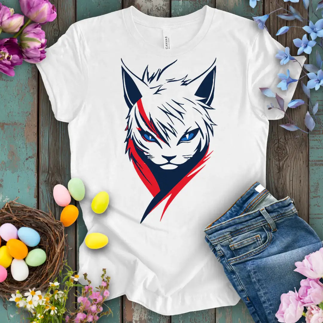 Kawaii Cat Star Tee