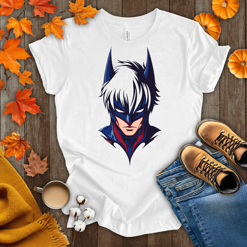 Anime Comic Batman Logo T-shirt
