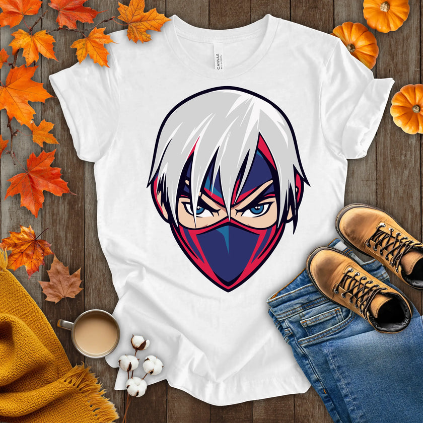 Neon Samurai Streetwear Tee