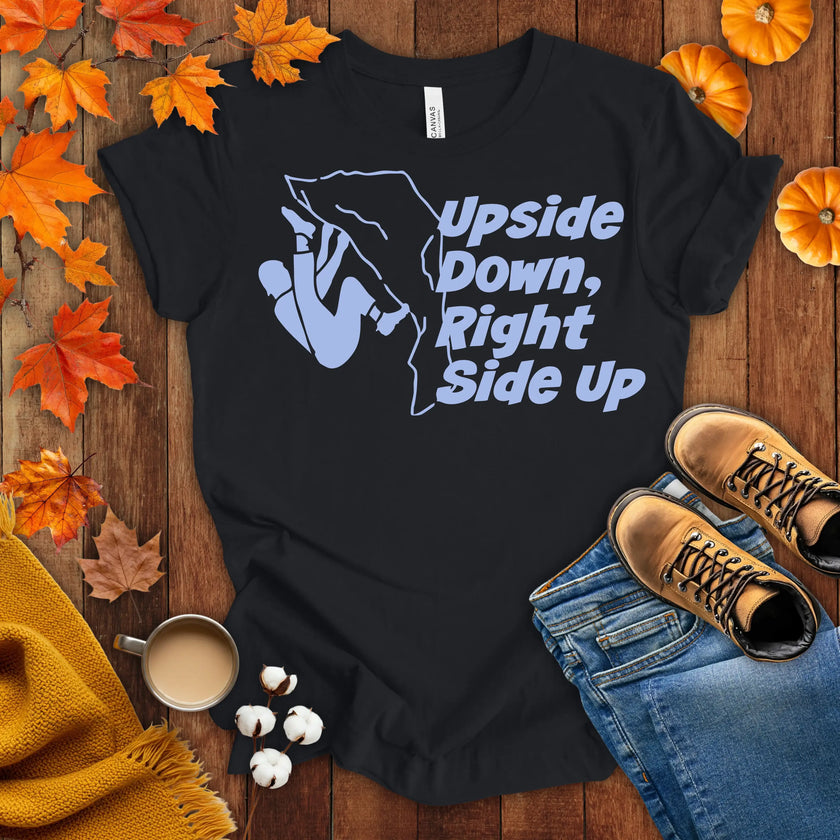 upside down right side up t-shirt