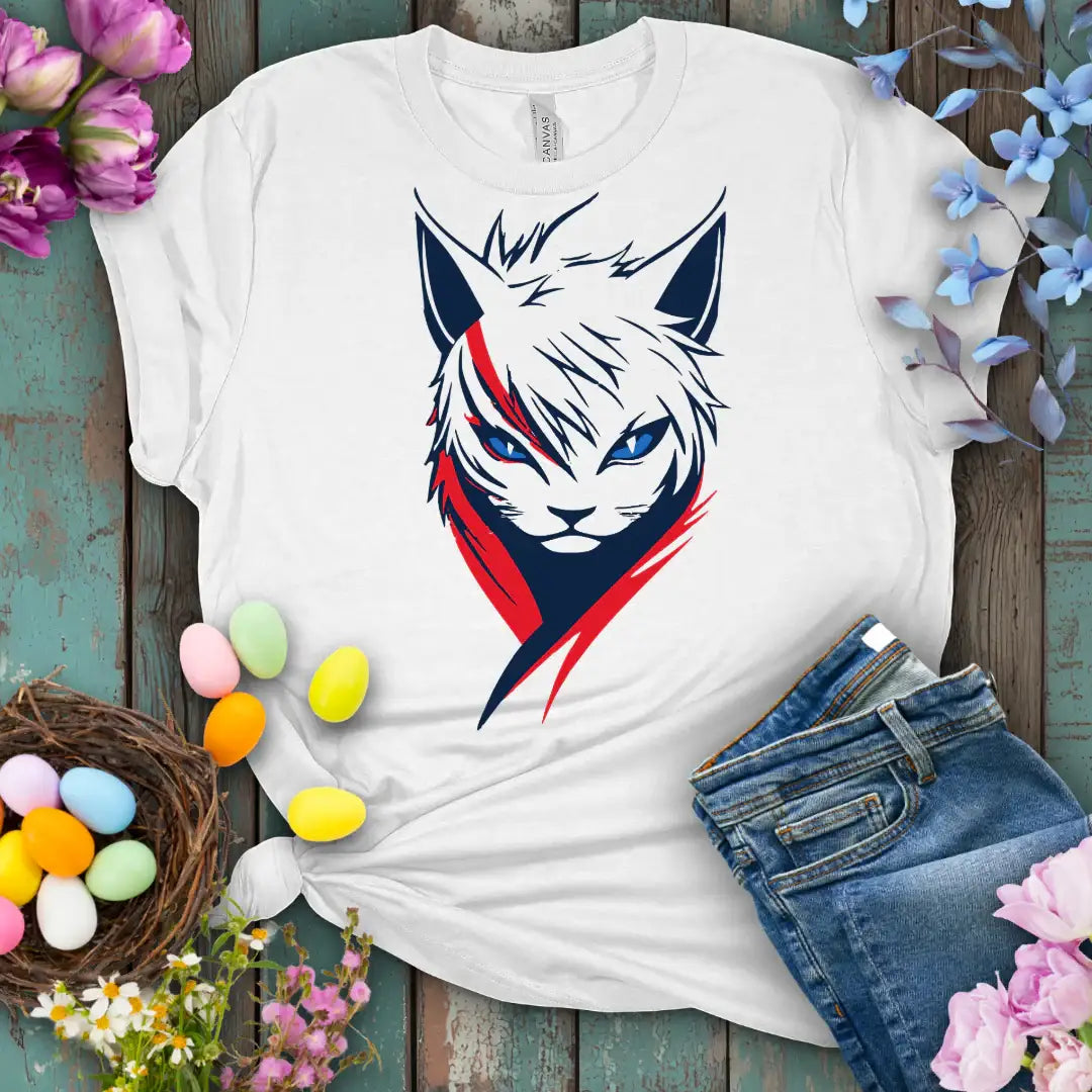 Kawaii Cat Star Tee