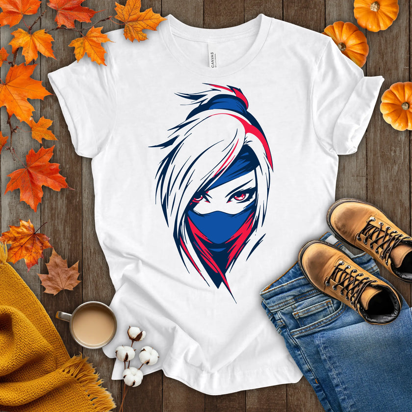 Pretty Anime Girl Graphic Tee