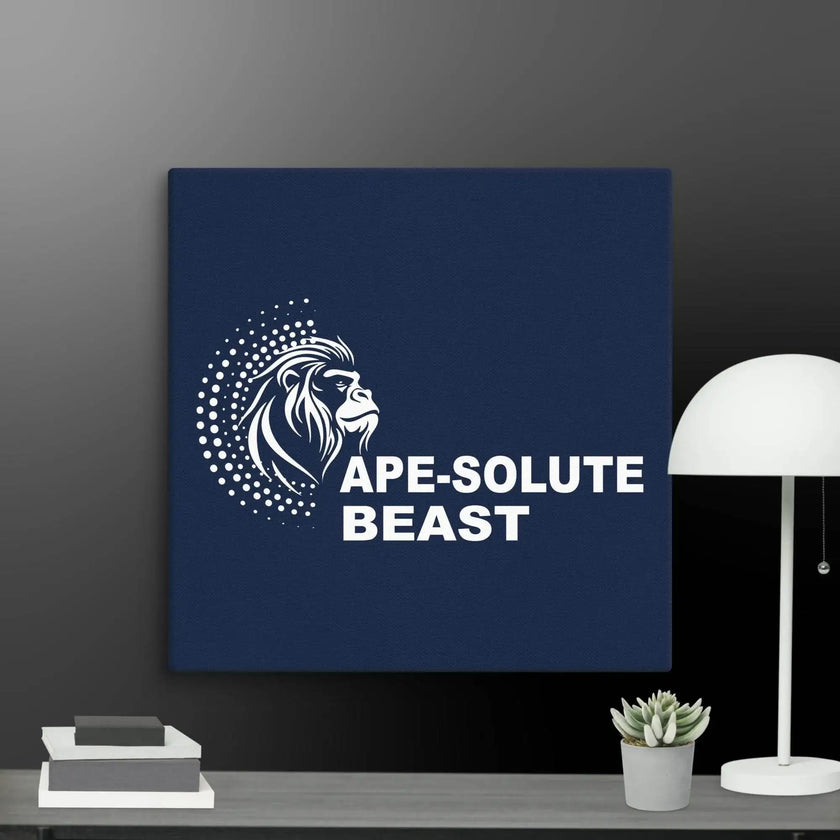Absolute Beast Gorilla Wall Art Canvas - STYLISHOUR