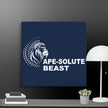 Absolute Beast Gorilla Wall Art Canvas - STYLISHOUR