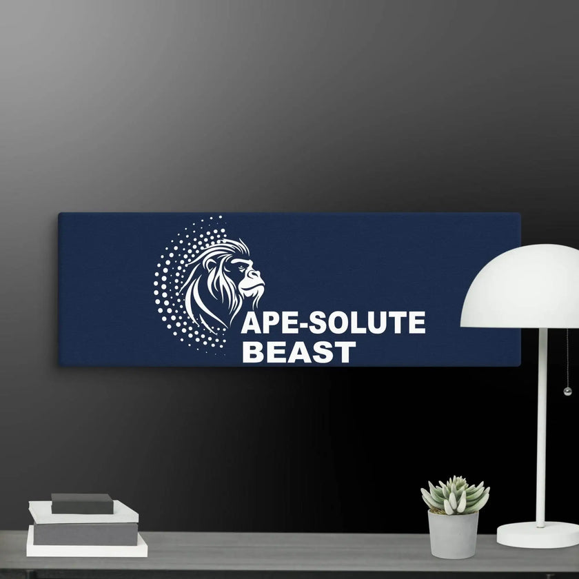 Absolute Beast Gorilla Wall Art Canvas - STYLISHOUR
