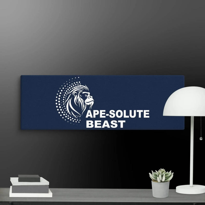 Absolute Beast Gorilla Wall Art Canvas - STYLISHOUR