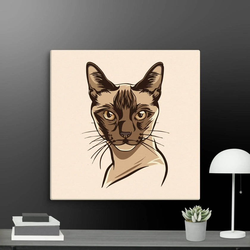 Adorable Cat Wall Art Canvas - STYLISHOUR