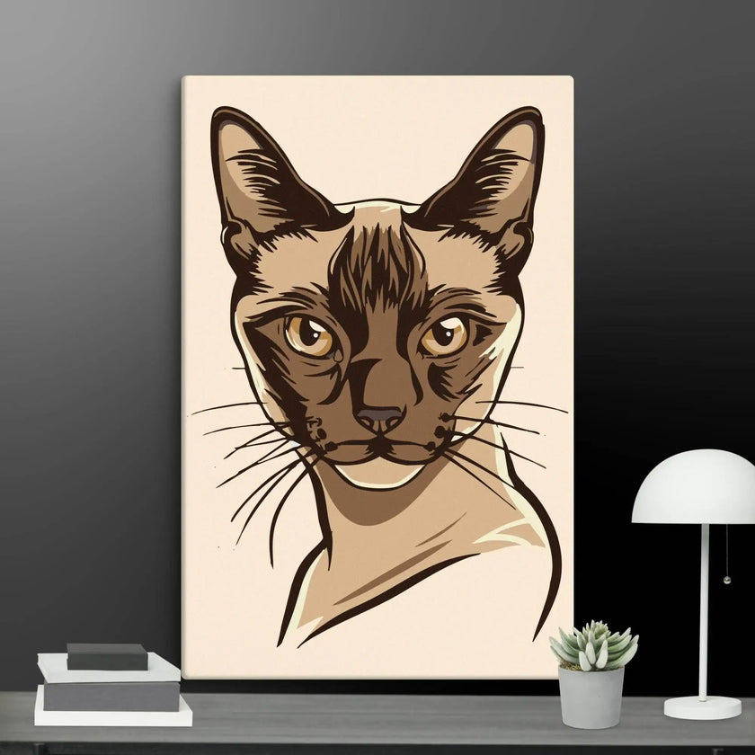 Adorable Cat Wall Art Canvas - STYLISHOUR