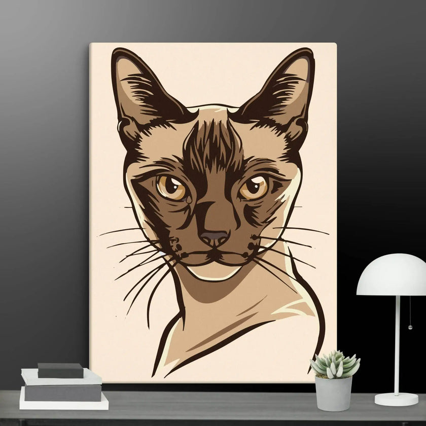 Adorable Cat Wall Art Canvas - STYLISHOUR