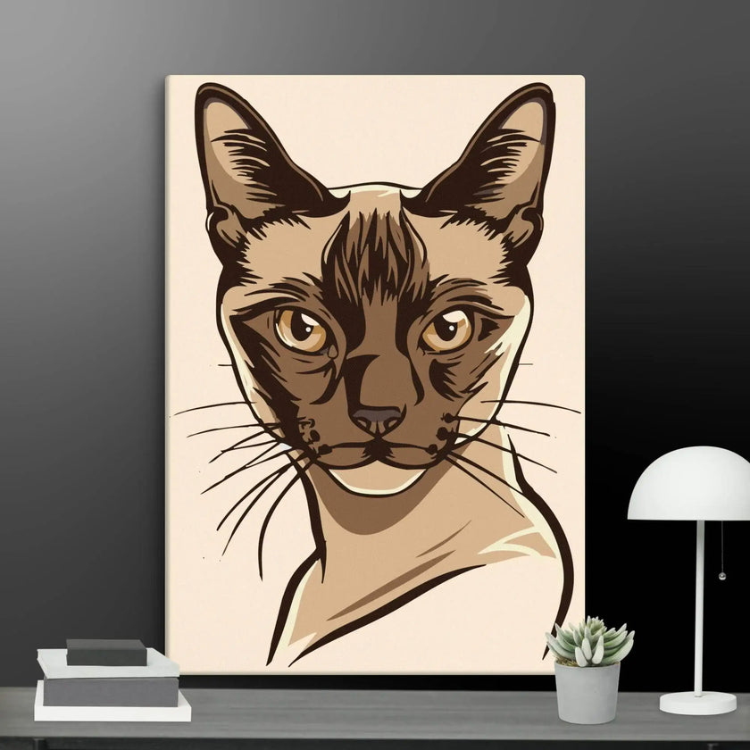 Adorable Cat Wall Art Canvas - STYLISHOUR