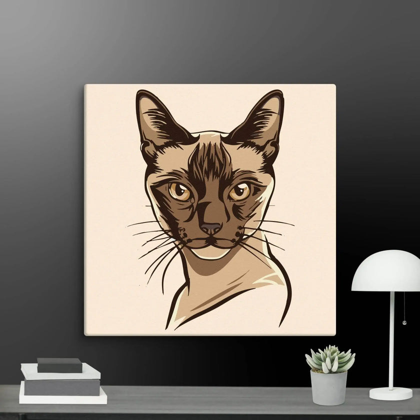 Adorable Cat Wall Art Canvas - STYLISHOUR