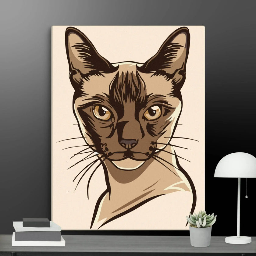 Adorable Cat Wall Art Canvas - STYLISHOUR