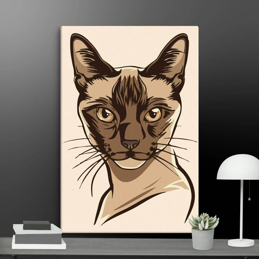 Adorable Cat Wall Art Canvas - STYLISHOUR