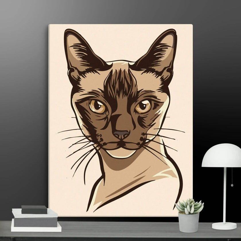 Adorable Cat Wall Art Canvas - STYLISHOUR