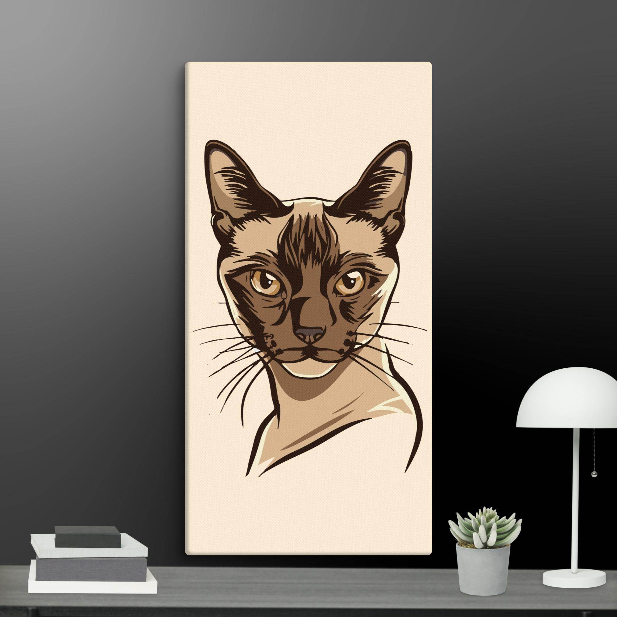 Adorable Cat Wall Art Canvas - STYLISHOUR