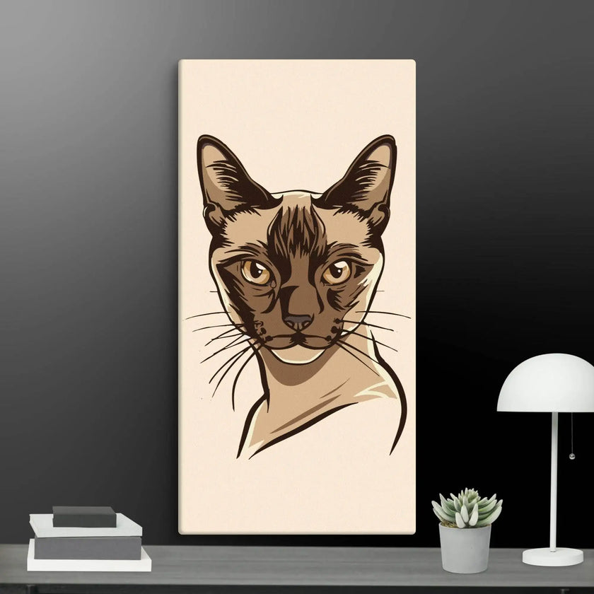 Adorable Cat Wall Art Canvas - STYLISHOUR