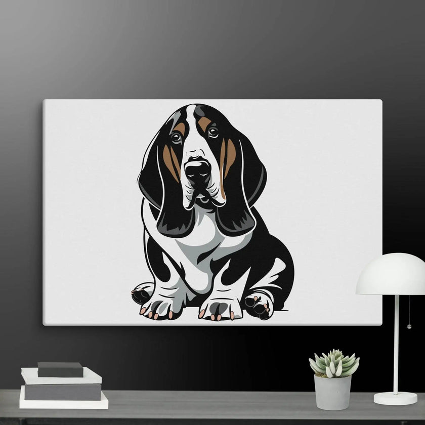 Adorable Dog Wall Art Canvas - STYLISHOUR