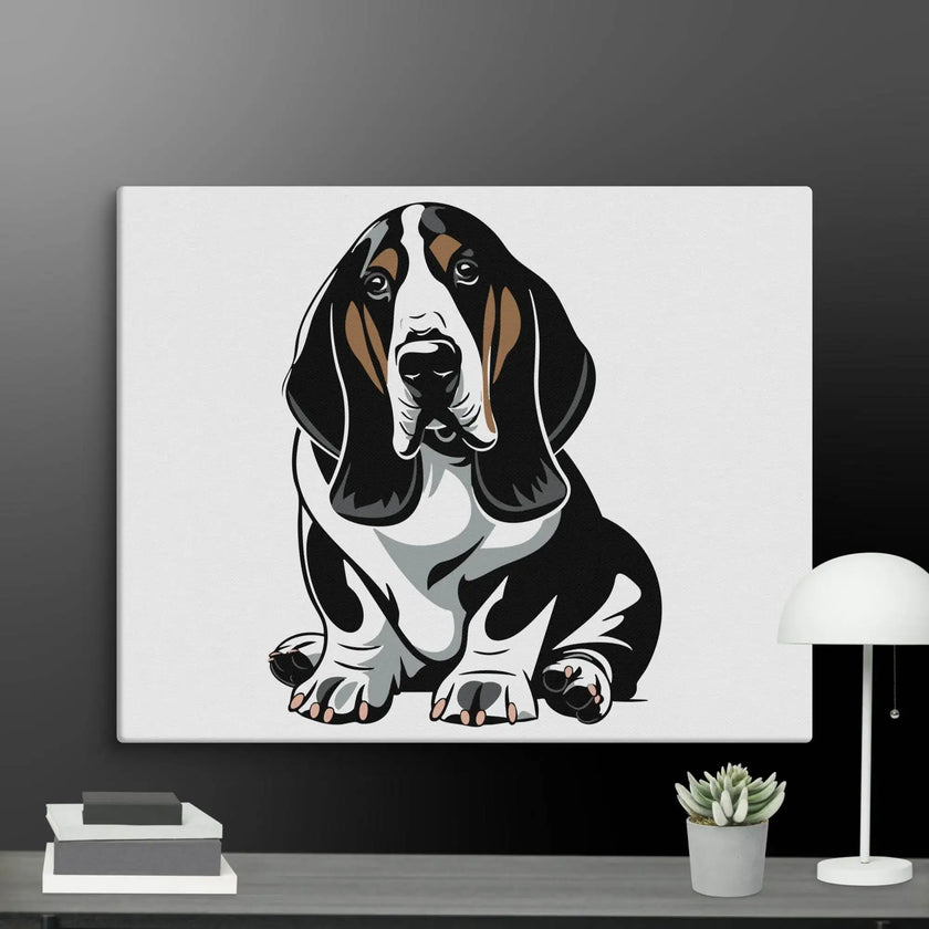 Adorable Dog Wall Art Canvas - STYLISHOUR