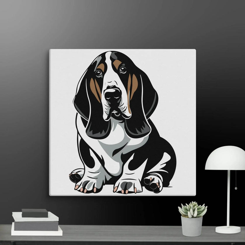 Adorable Dog Wall Art Canvas - STYLISHOUR