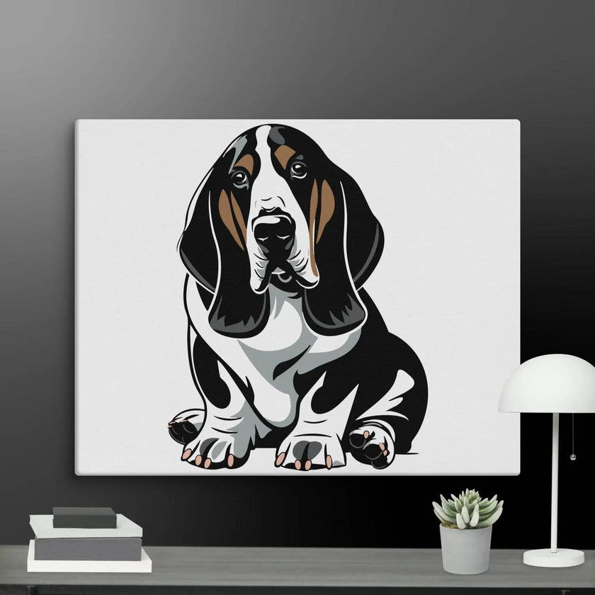 Adorable Dog Wall Art Canvas - STYLISHOUR