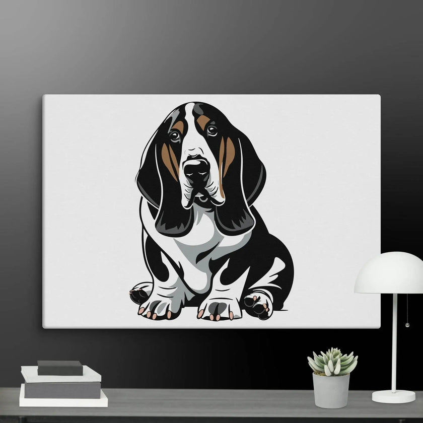 Adorable Dog Wall Art Canvas - STYLISHOUR