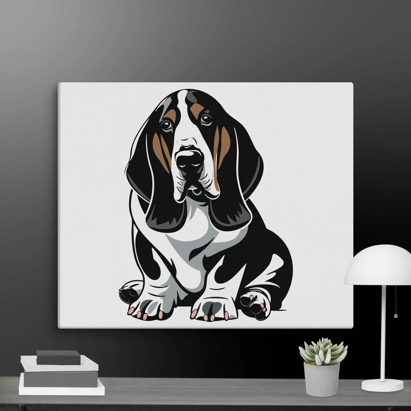Adorable Dog Wall Art Canvas - STYLISHOUR