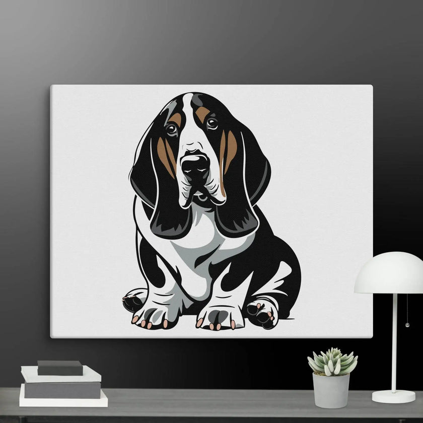 Adorable Dog Wall Art Canvas - STYLISHOUR