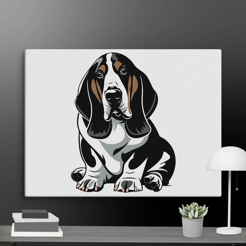 Adorable Dog Wall Art Canvas - STYLISHOUR