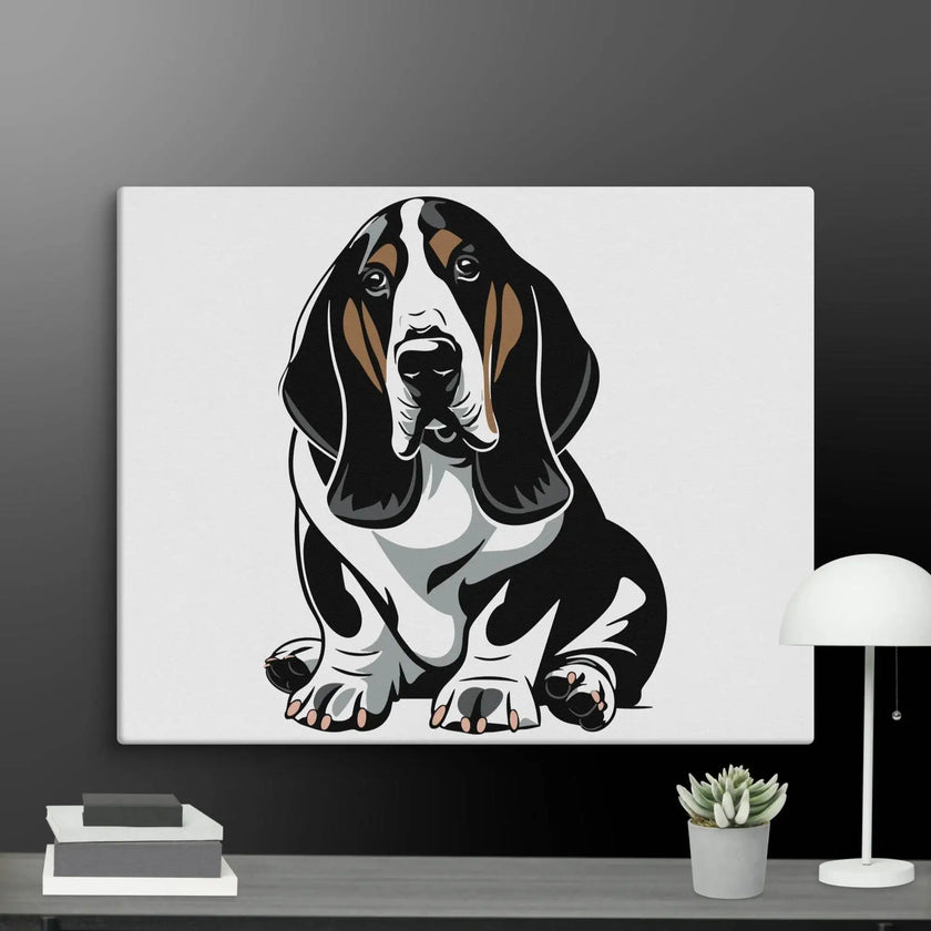 Adorable Dog Wall Art Canvas - STYLISHOUR