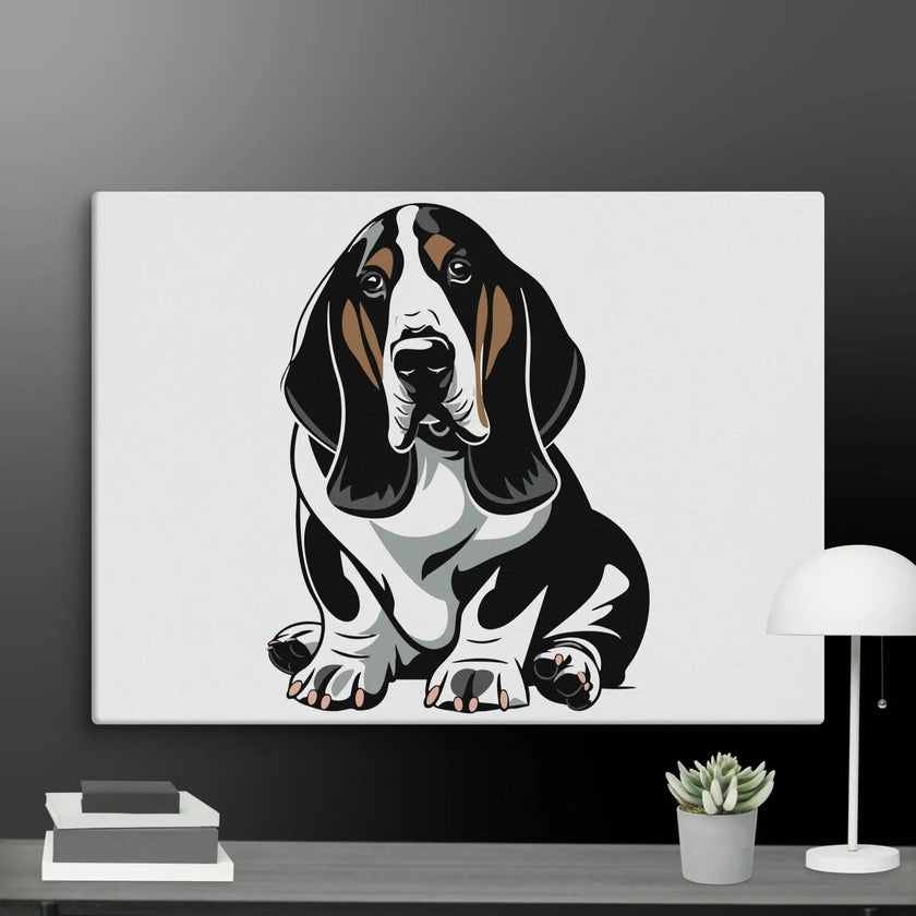 Adorable Dog Wall Art Canvas - STYLISHOUR
