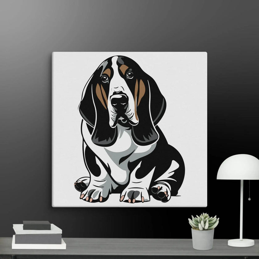 Adorable Dog Wall Art Canvas - STYLISHOUR