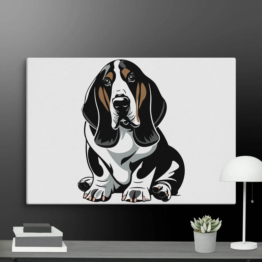 Adorable Dog Wall Art Canvas - STYLISHOUR